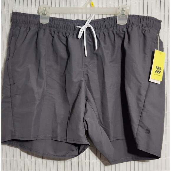All In Motion Shorts For Women Size XXL Color Gray Zipper Pockets - Picture 1 of 10